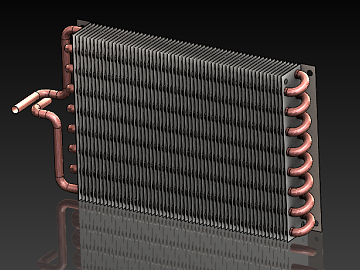 蒸發(fā)器CAD圖紙